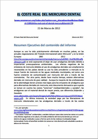 ejemplo de un informe ejecutivo corto